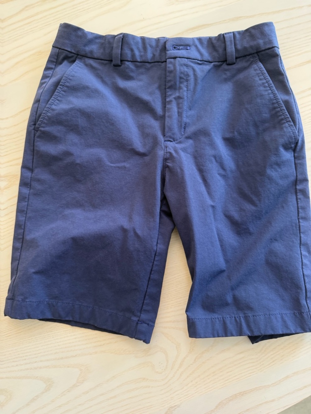 Boys Navy Chino Shorts
